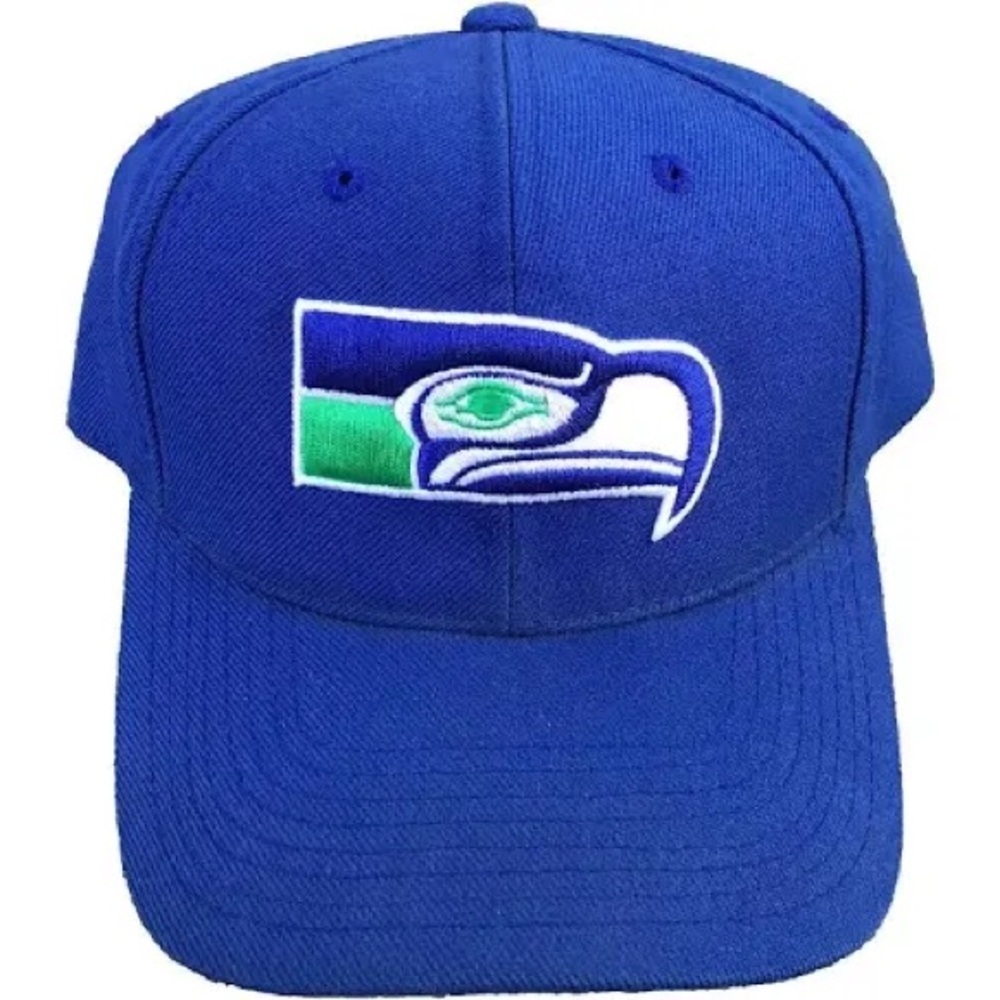 New Era Super Bowl 2026 Champion Seattle Seahawks Vintage Logo Hat Cap Size: M/L